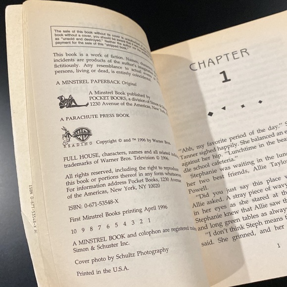 Full House Stephanie #15: Ten Ways to Wreck A Date by Peter Landesman - Novel - Picture 7 of 9